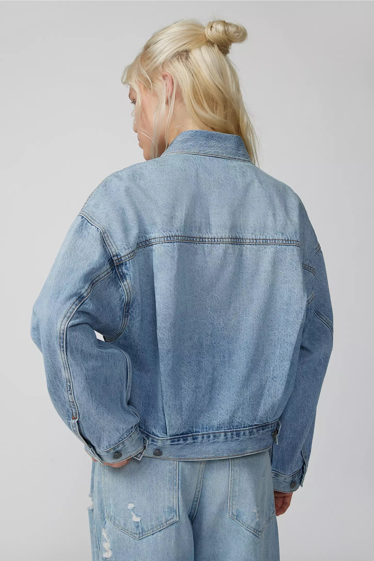 Pistola - Margot Oversized Denim Jacket in Dover