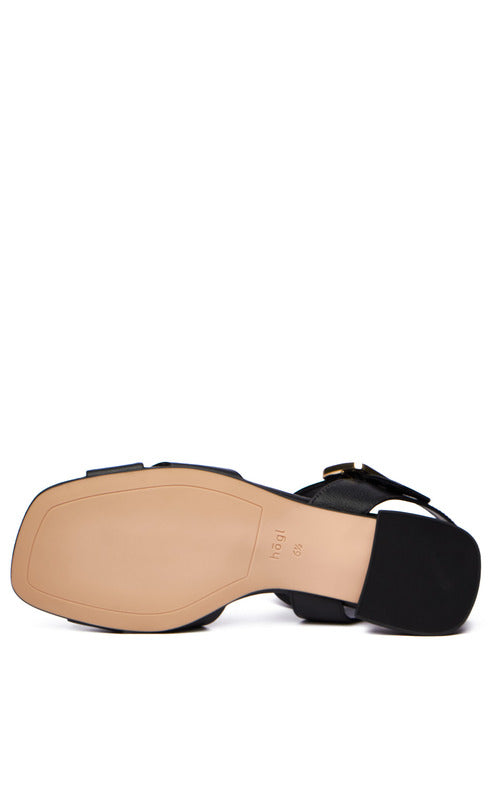 Hogl- Strapped Sandals in Black