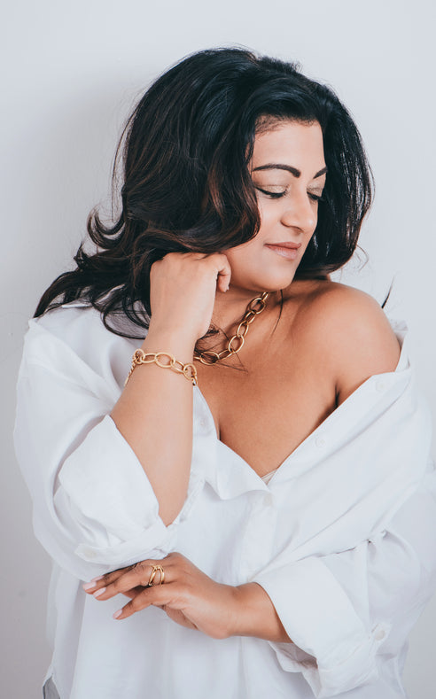 Mashni- Chunky Link Necklace