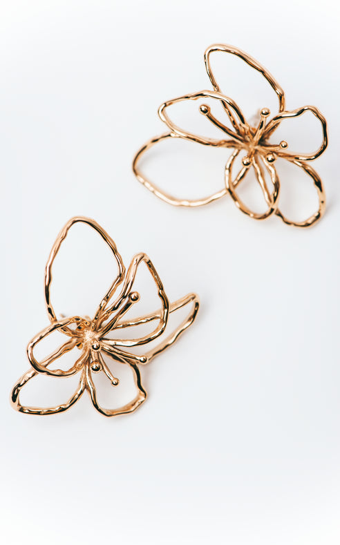 Mashni- Outline Bloom Earrings