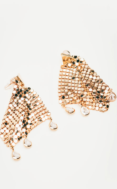 Mashni- Luminous Mesh Earrings