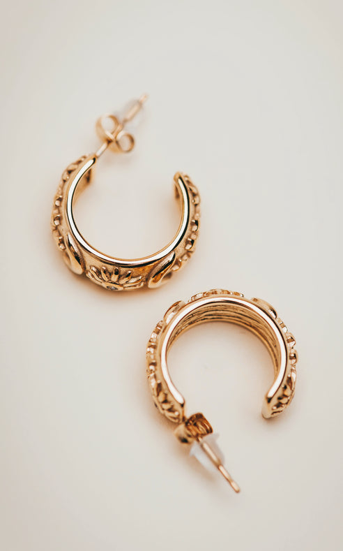 Mashni - Celestial Hoop Earings