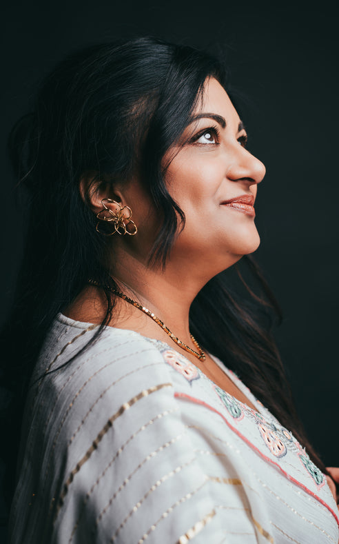 Mashni- Outline Bloom Earrings