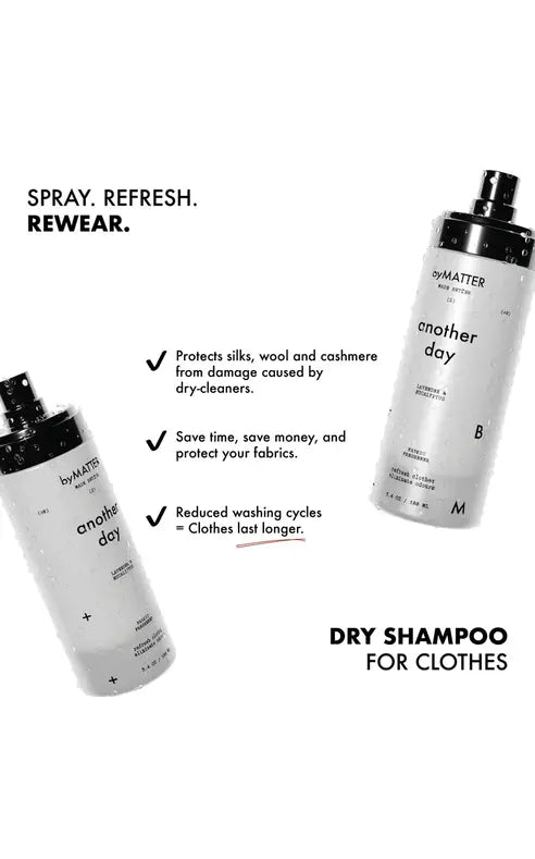 byMATTER- Another Day Bio-Active Fabric Freshener New Bottle