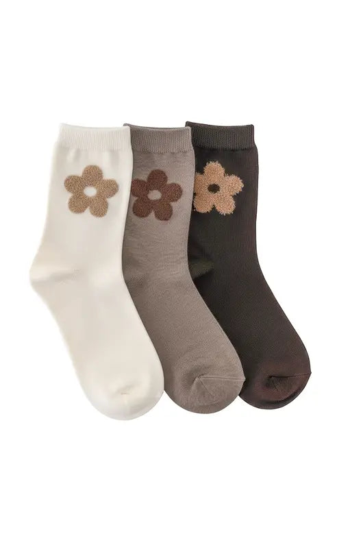 LIMLIM- Fluff Flower Socks