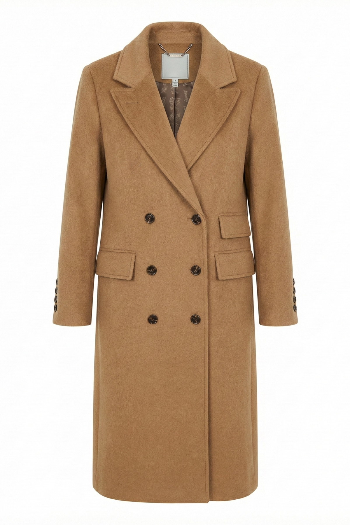 Adrøit Atelier- Bennett Wool Coat in Camel