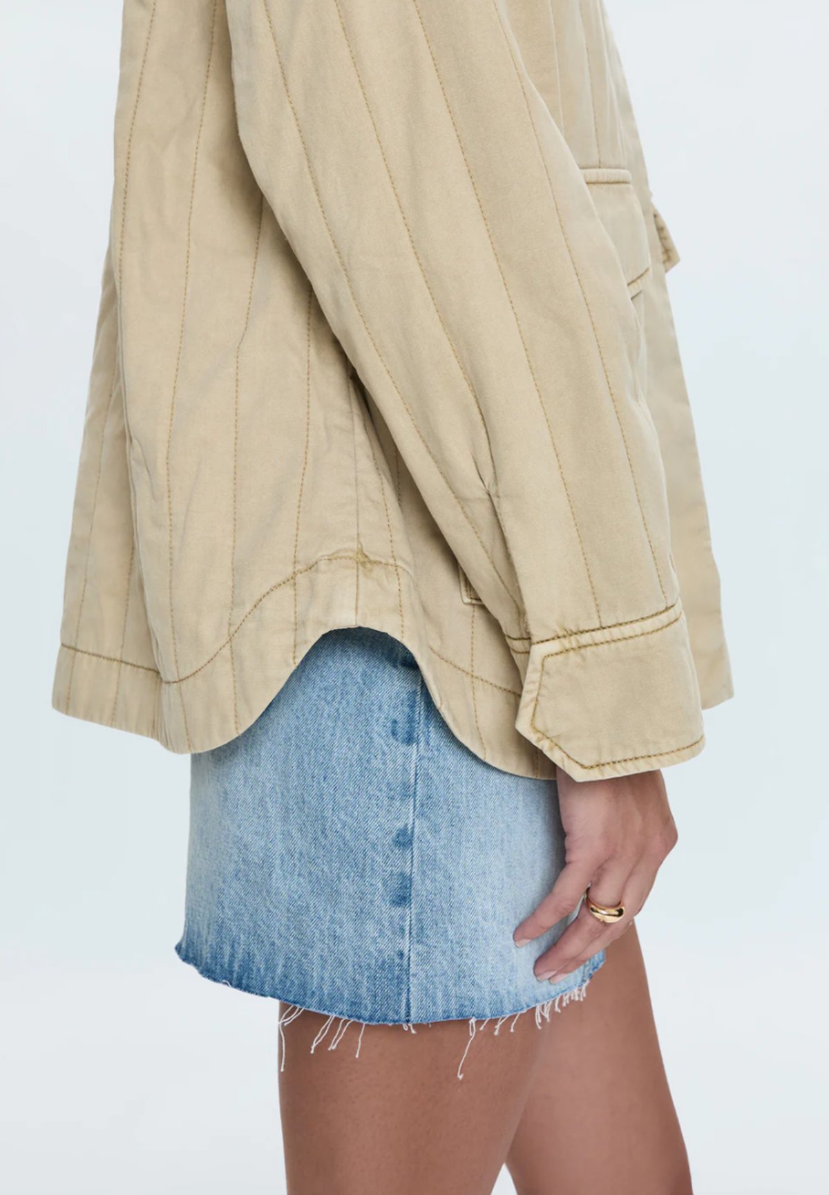Pistola - Cecile Quilted Jacket in Canoe