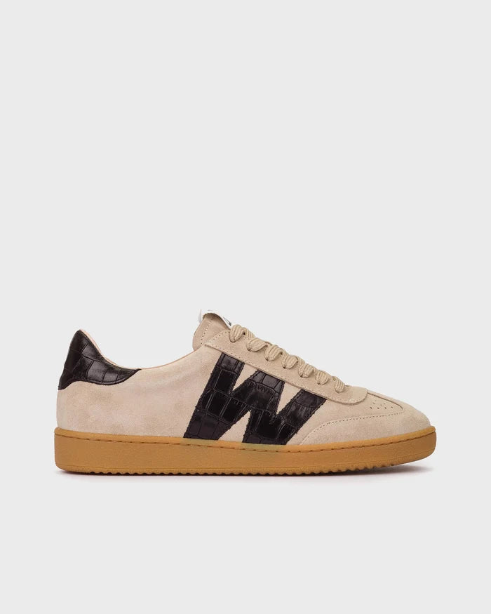 Wonders- Sneaker in Trend Beige Austral Negro