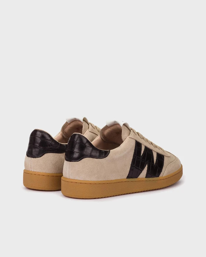 Wonders- Sneaker in Trend Beige Austral Negro