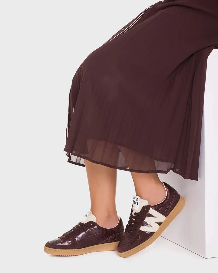 Wonders- Sneaker in Trend Vino