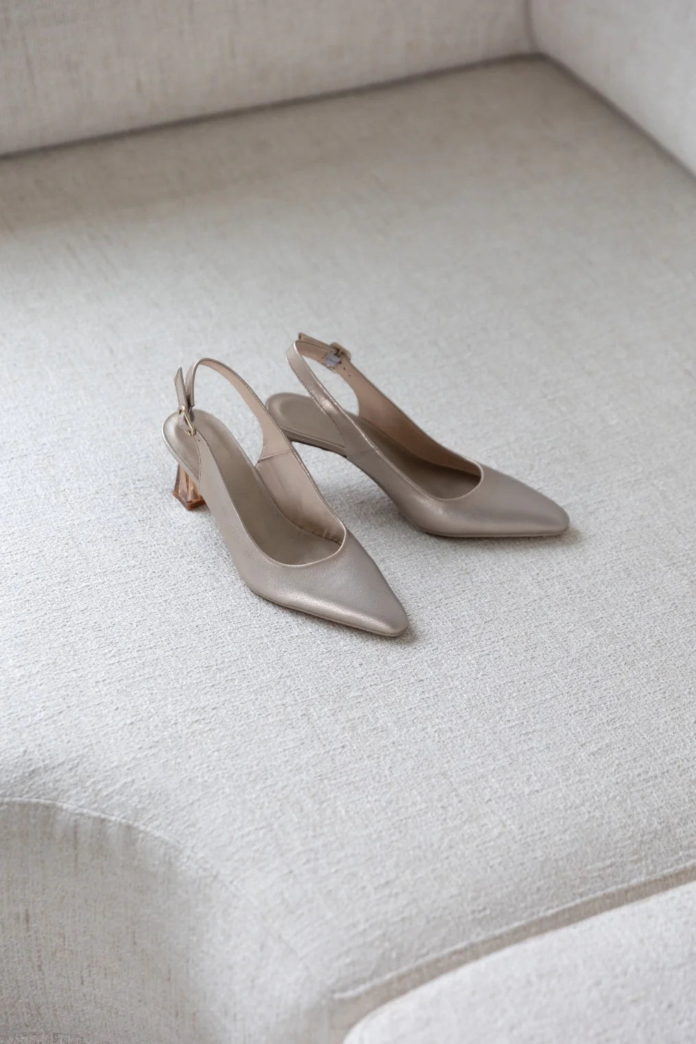 Hispanitas- Dalia Slingback Heel in Menorca Cava