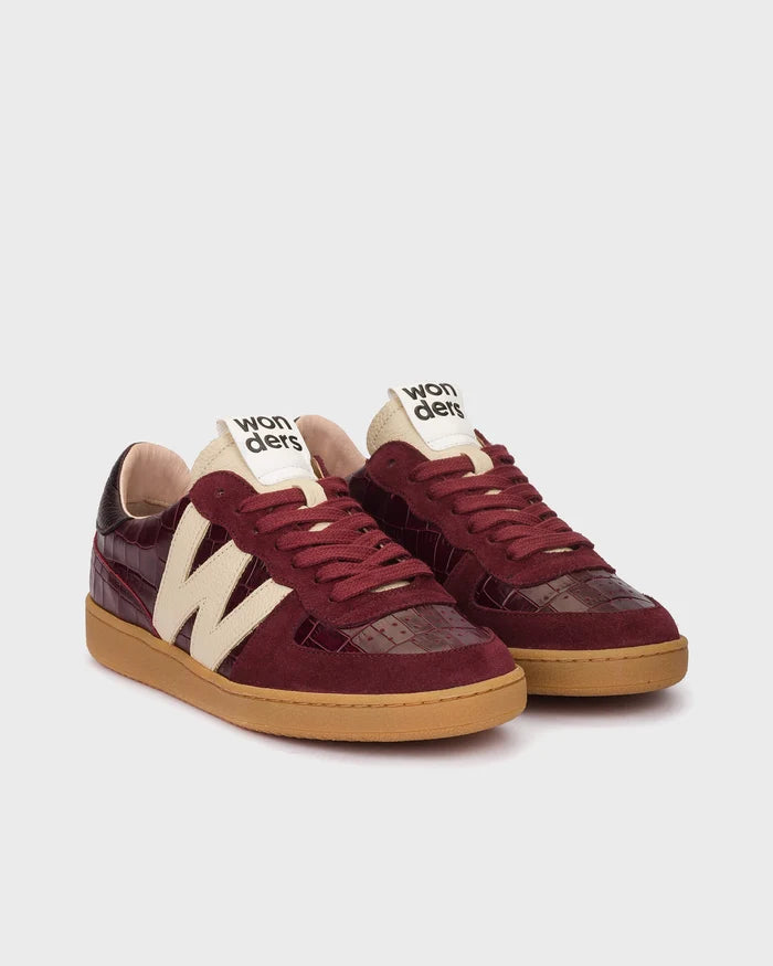 Wonders- Sneaker in Trend Vino