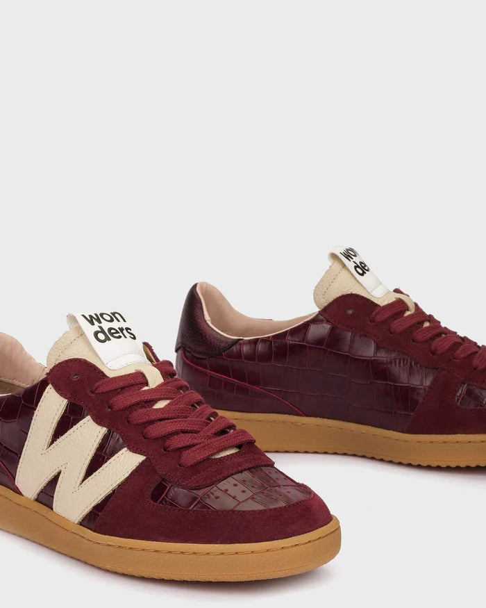 Wonders- Sneaker in Trend Vino