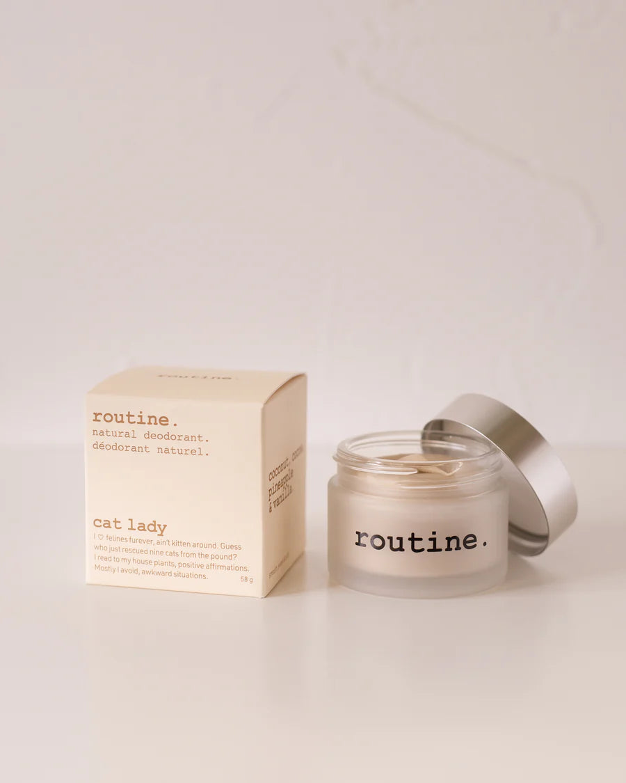 Routine- Cat Lady 58g Deodorant Jar