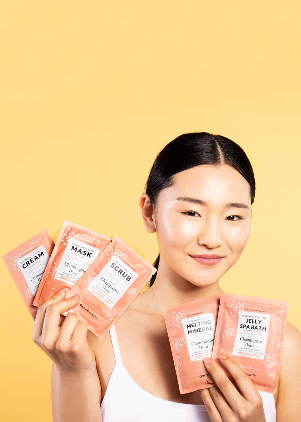 AvryBeauty- Total Gel-Ohh! Pedi Spa Set in Champagne Hour