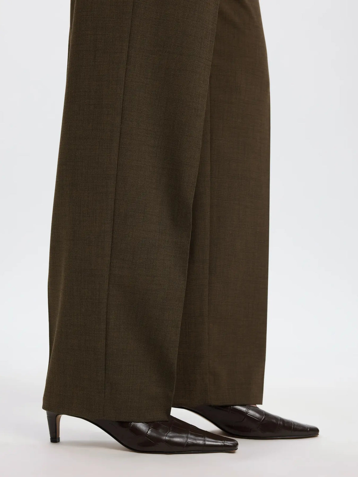 Selected- Relaxed Fit Trousers in Delicioso