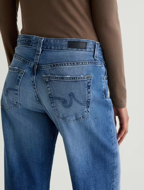 AG Jeans- Adria Low-Rise Wide Leg in Headline