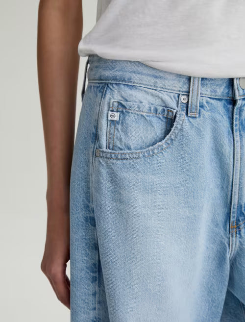 AG Jeans- Hattie High Rise Barrel Crop in Gesture