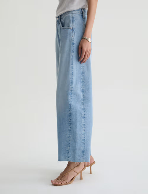AG Jeans- Hattie High Rise Barrel Crop in Gesture