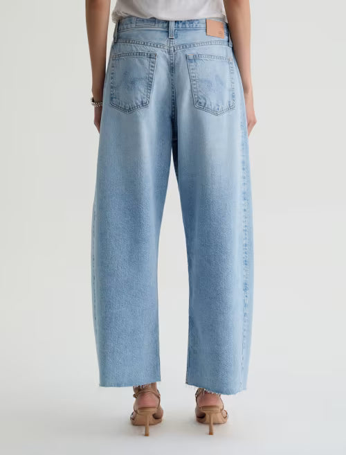 AG Jeans- Hattie High Rise Barrel Crop in Gesture