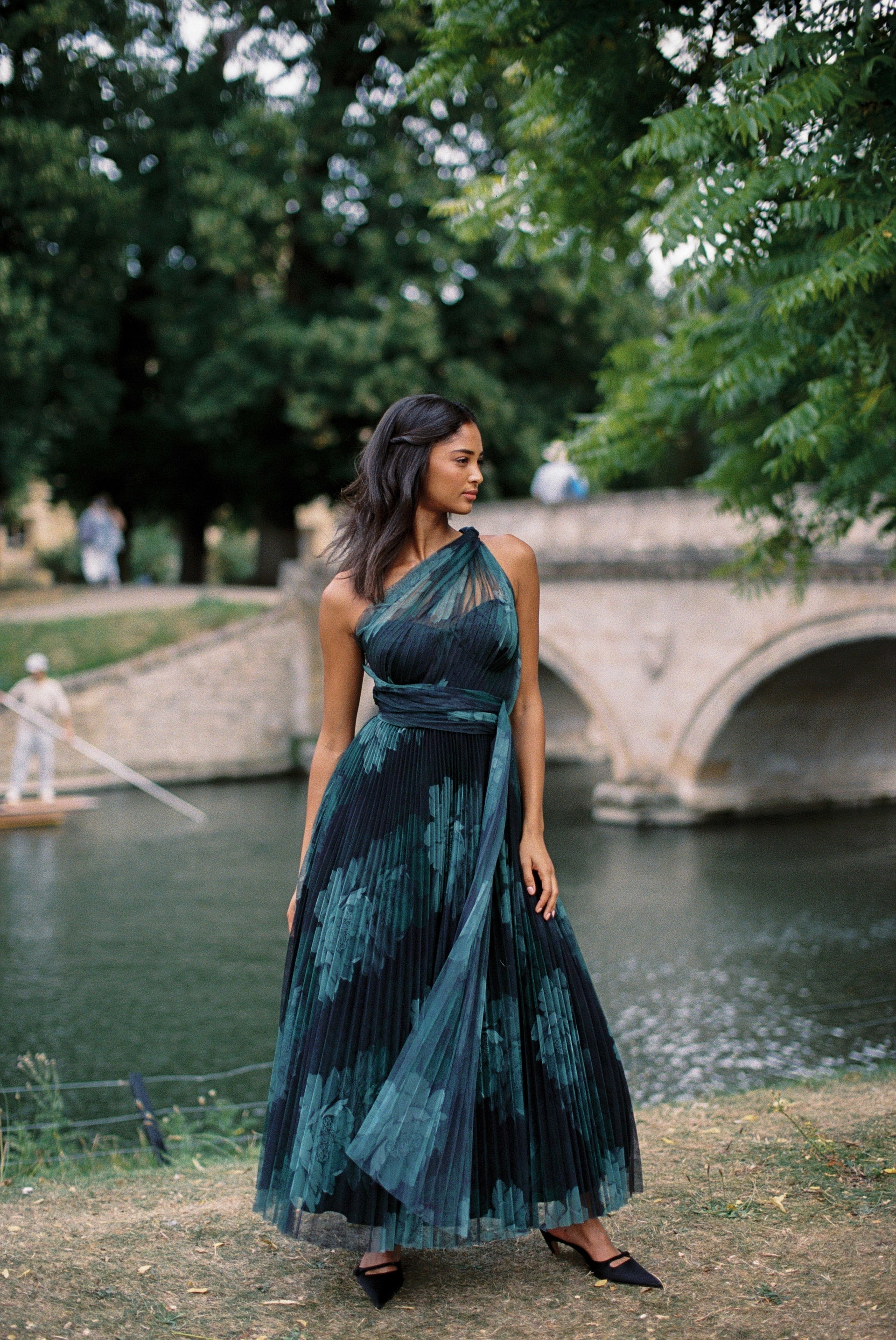 Hutch - Philippa Gown in Forest Sketched Floral