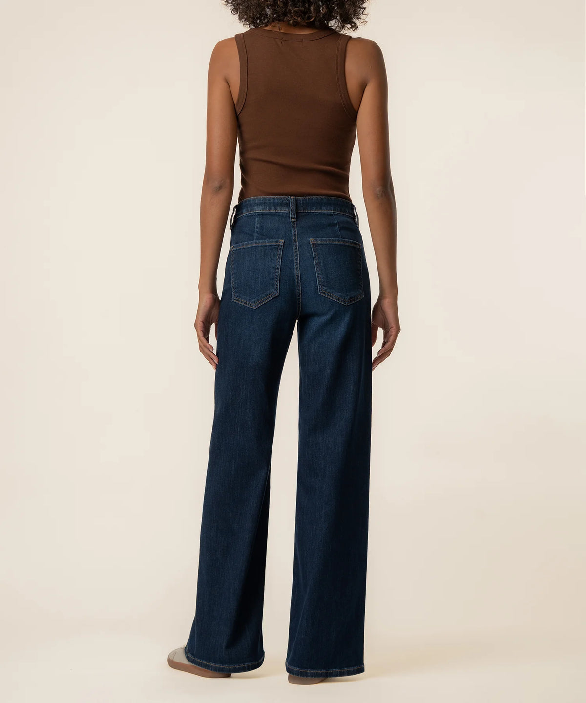 KUT From The Kloth- Maya High Rise Wide Leg in Angelically