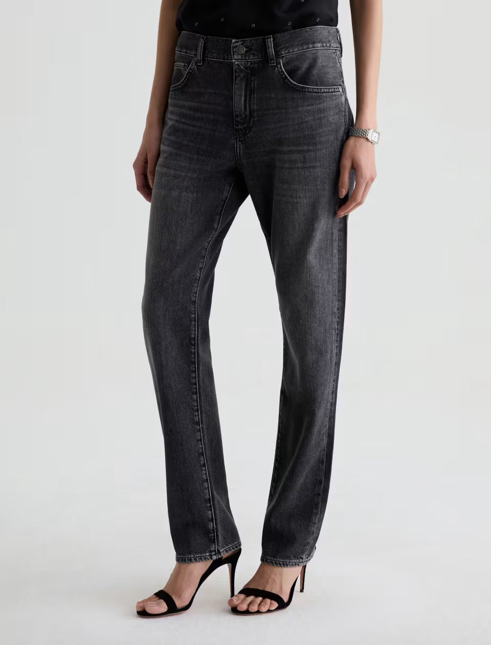 AG Jeans- The Boyfriend Mid Rise Relaxed Fit in Farewell