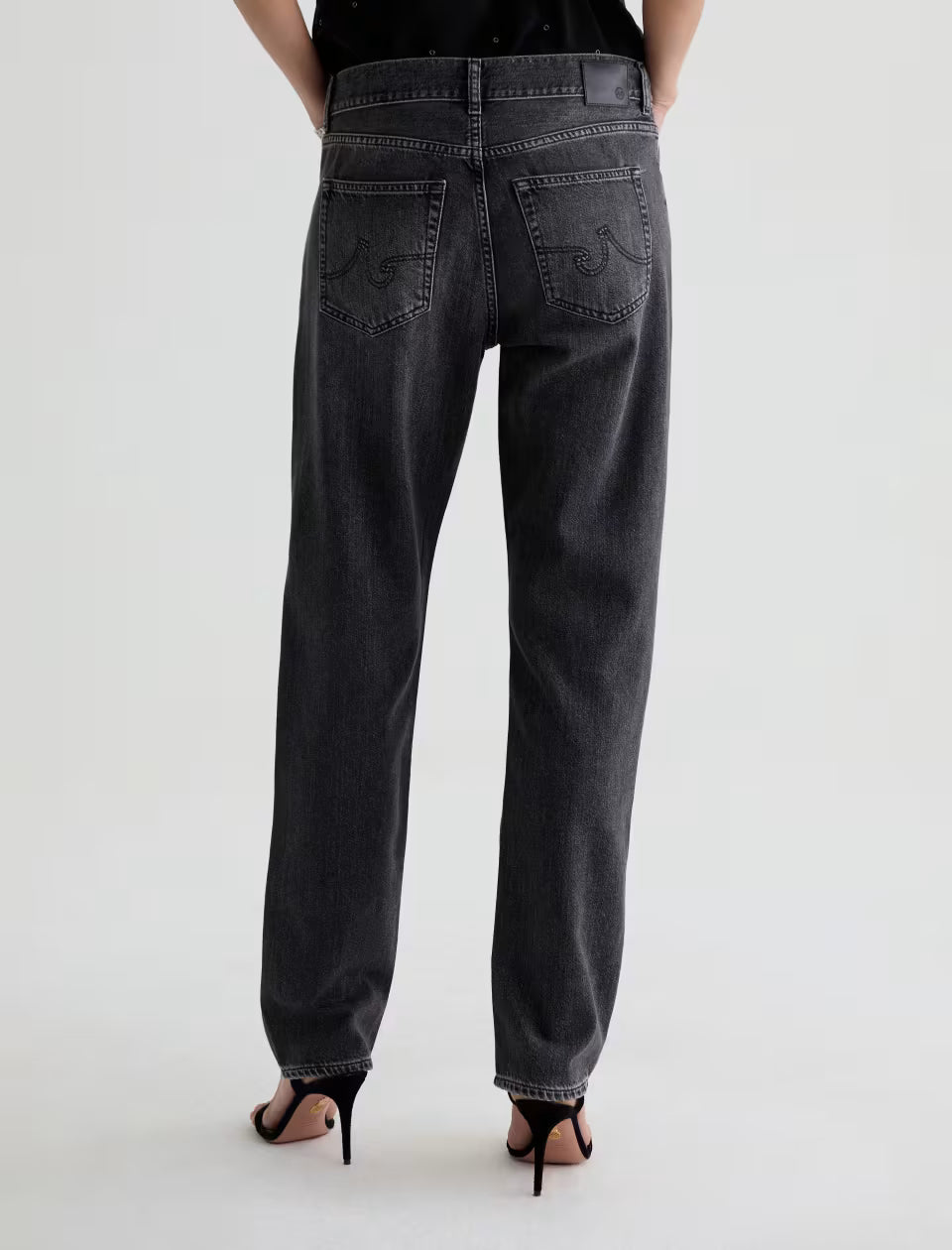AG Jeans- The Boyfriend Mid Rise Relaxed Fit in Farewell
