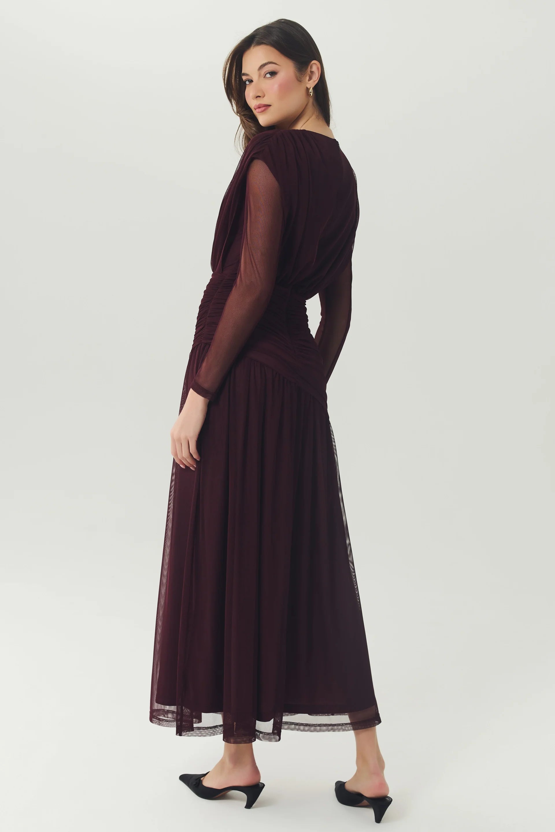Hutch - Tyra Maxi Dress in Plum