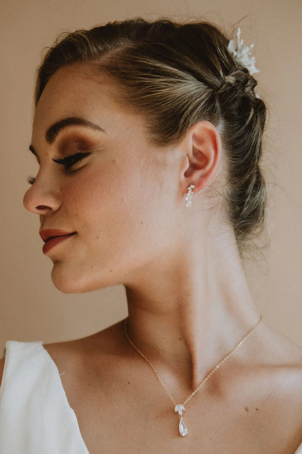 Luna + Stone- Eilat Necklace