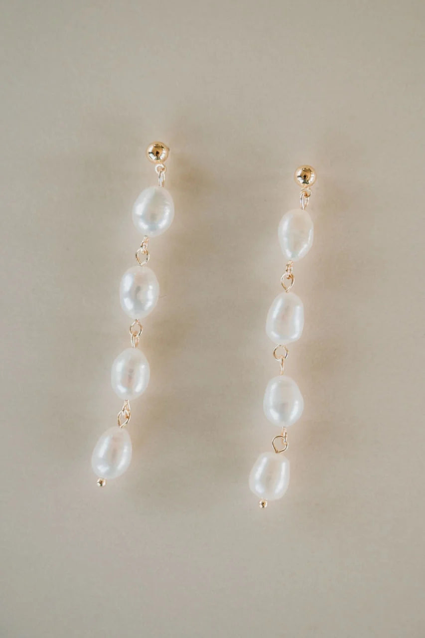 Luna + Stone - Milan Earrings in Gold