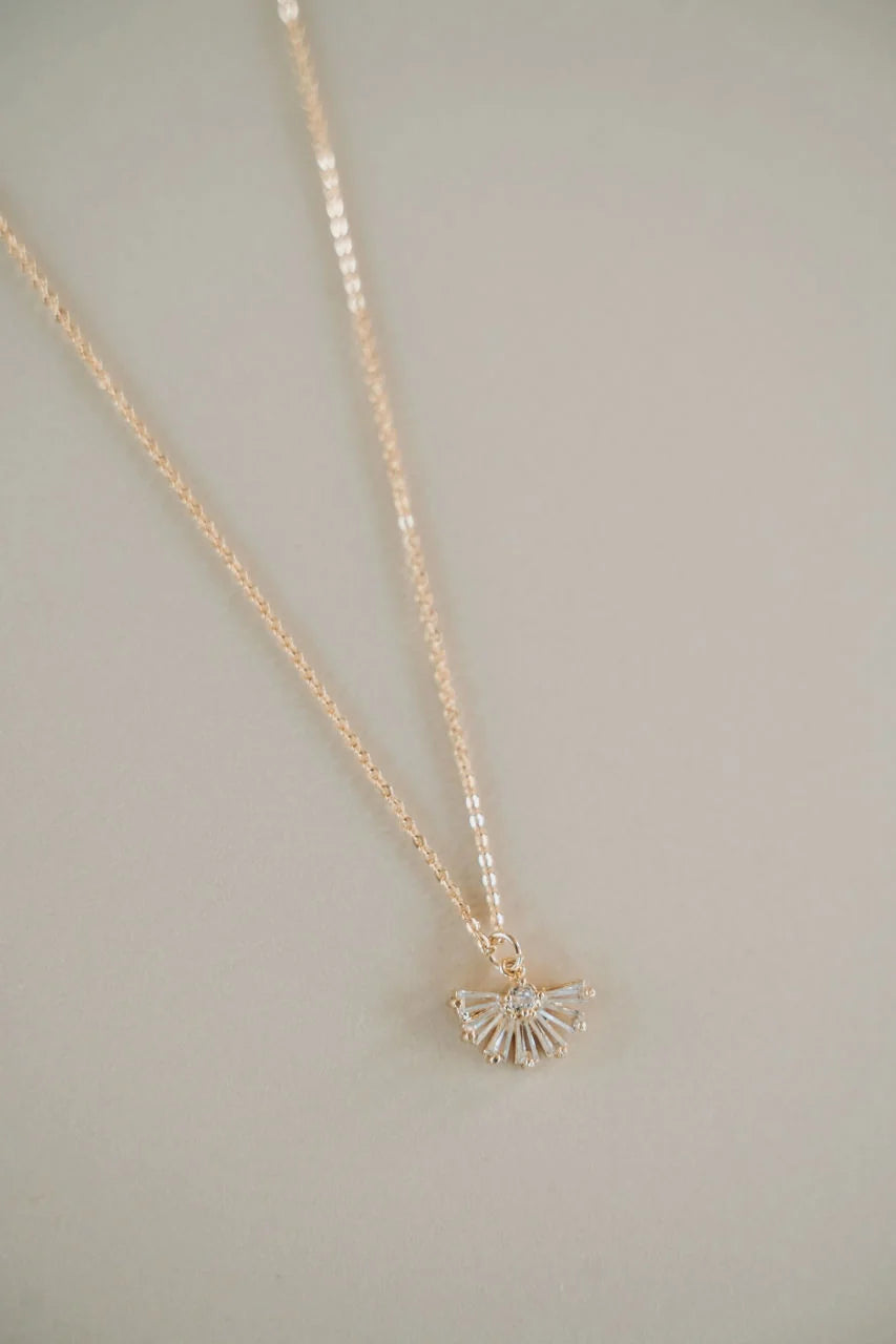 Luna + Stone - Bridget Necklace in Gold