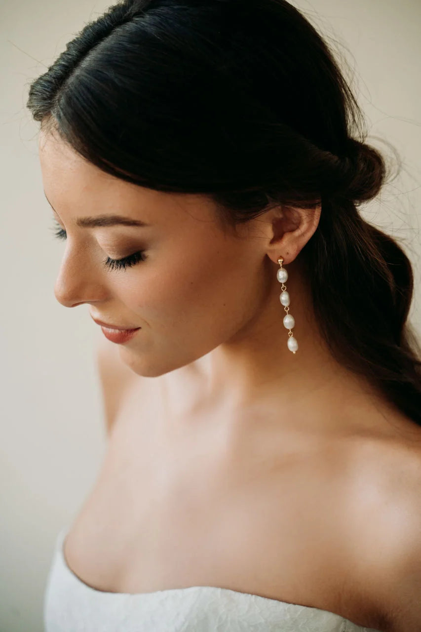 Luna + Stone - Milan Earrings in Gold