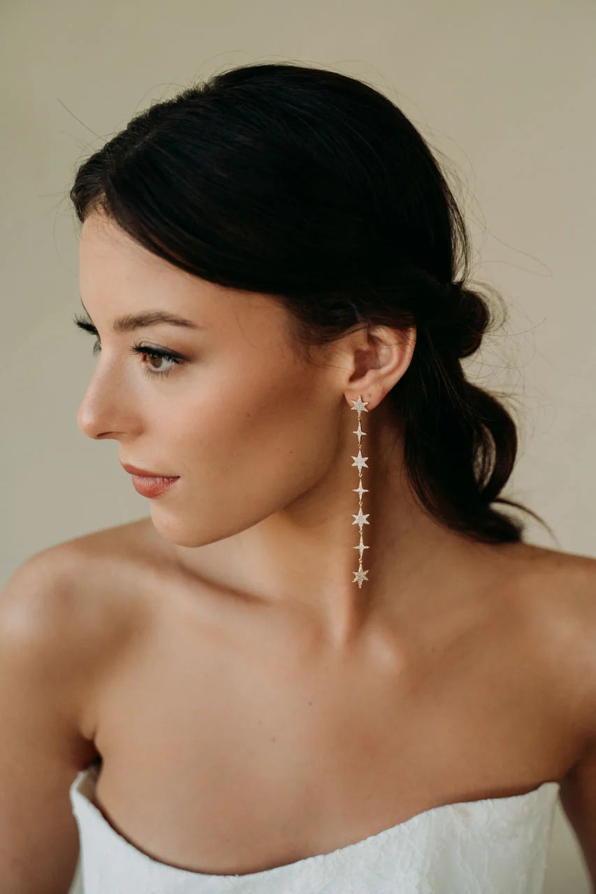 Luna + Stone - Nova Earrings in Gold