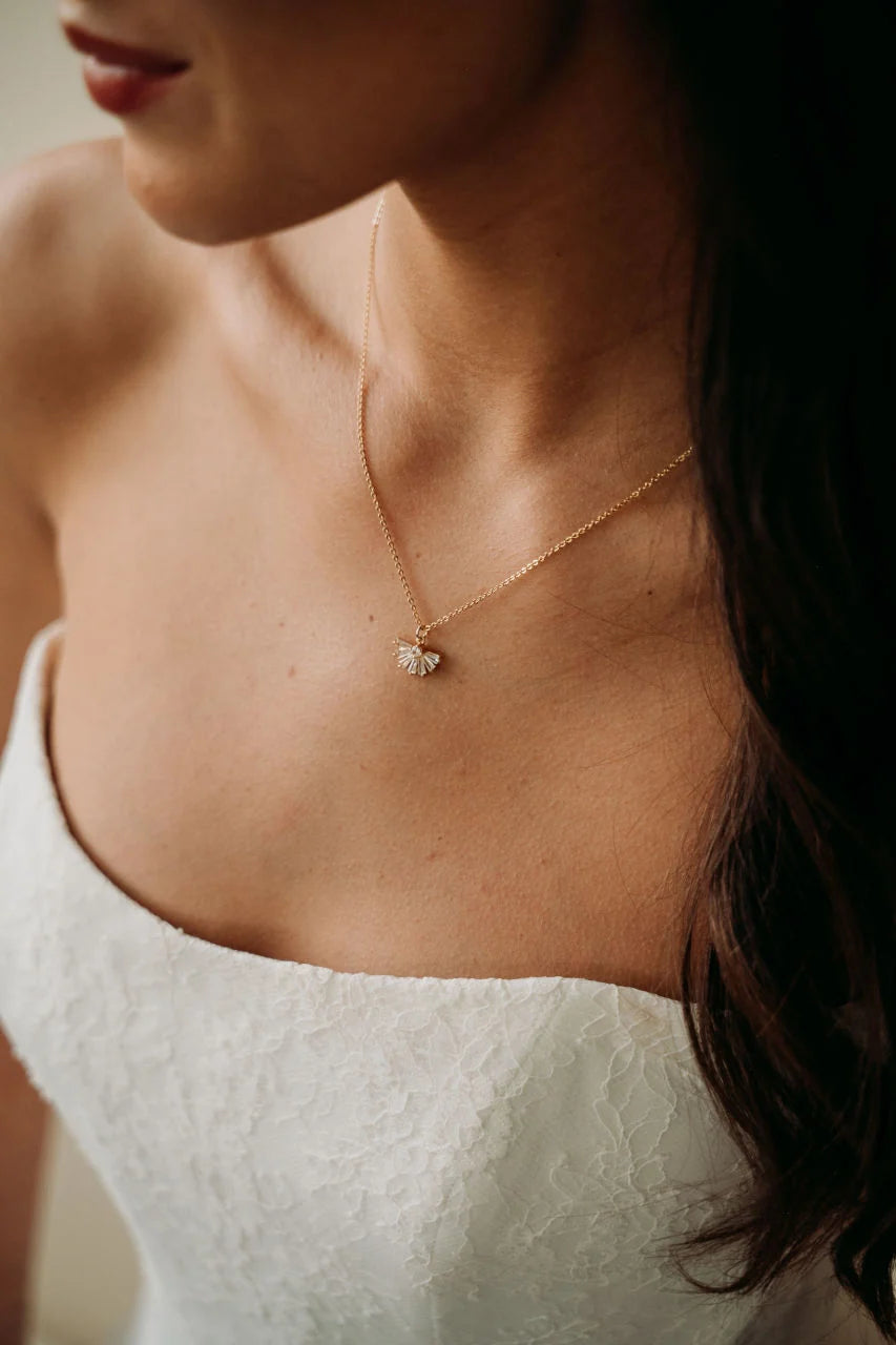 Luna + Stone - Bridget Necklace in Gold