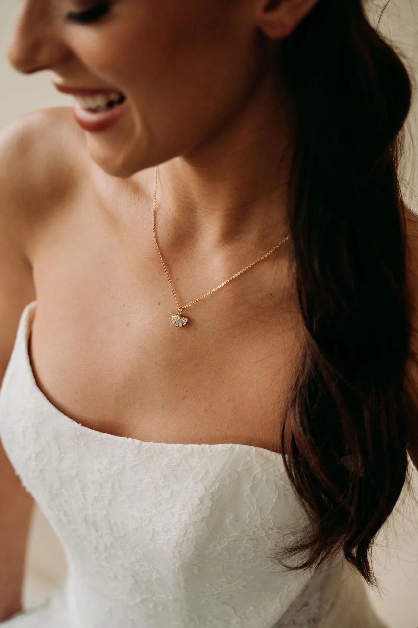 Luna + Stone - Bridget Necklace in Gold
