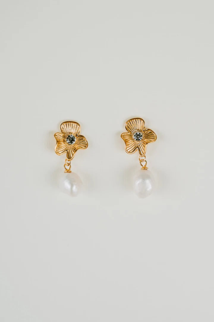Luna + Stone- Flora Earrings