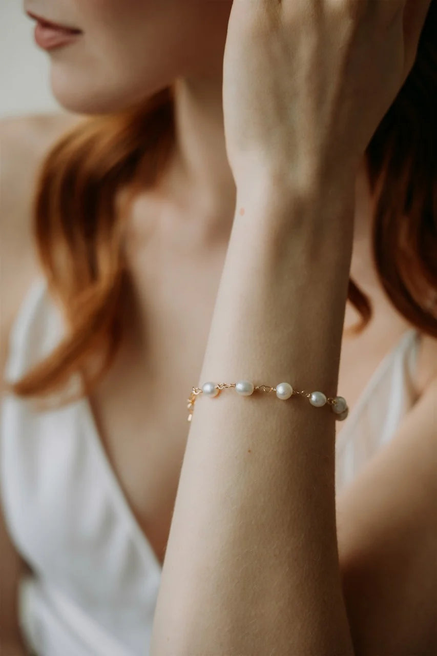 Luna + Stone- Olive Bracelet