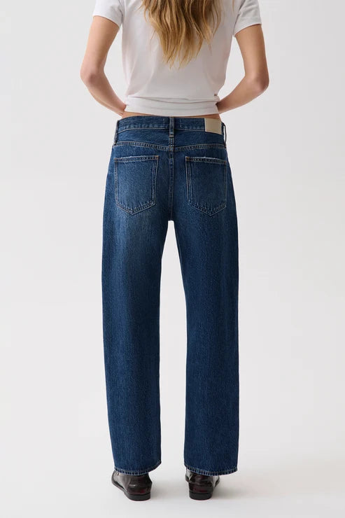 Pistola- Lexi Mid Rise Bowed Straight in Moonwave