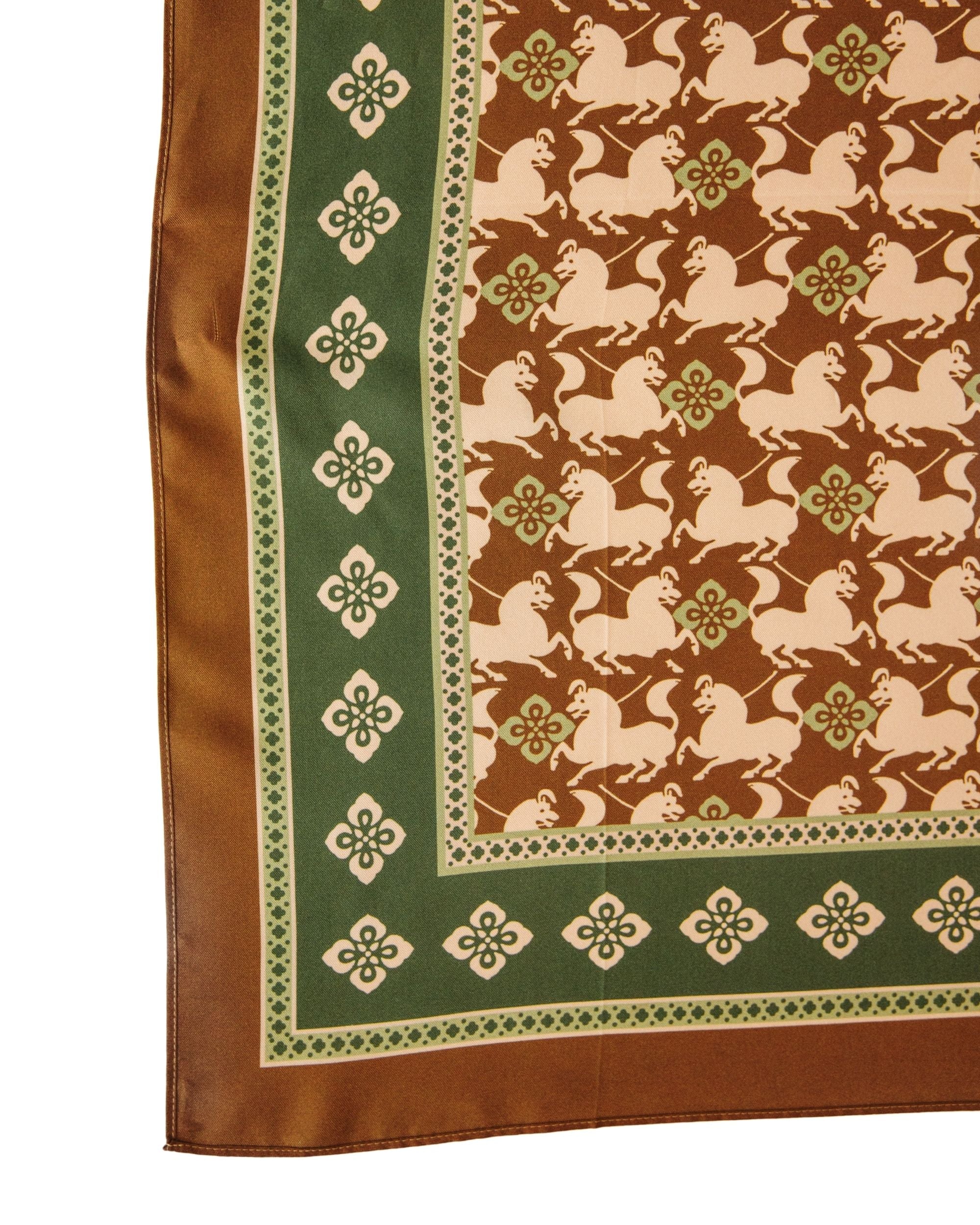 Palm Palm- Ana Silk Scarf