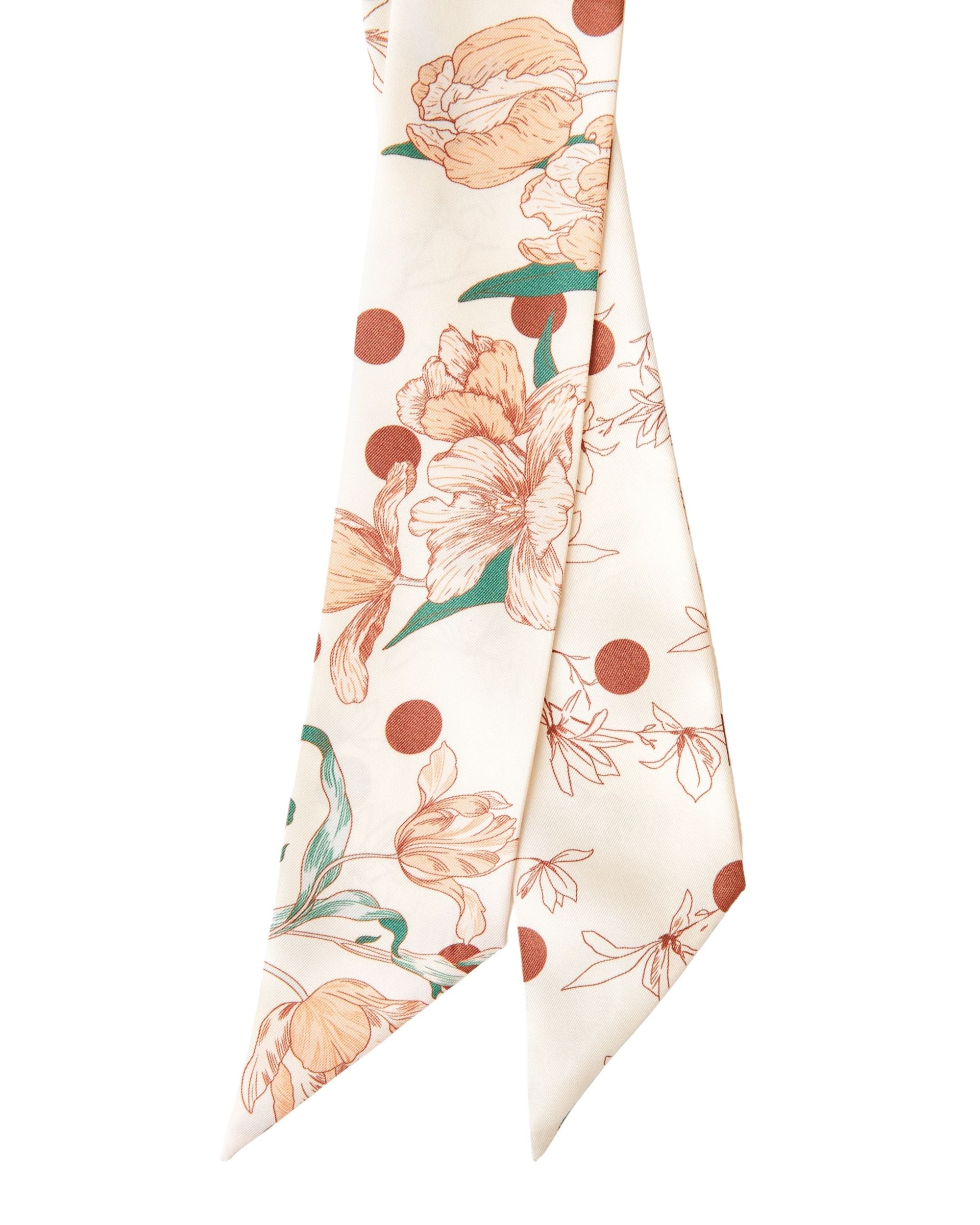 Palm Palm- Blaire Twillie Silk Scarf