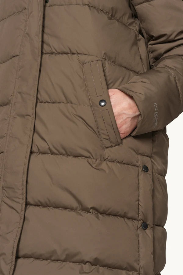 Ilse Jacobsen- Padded Coat in Mud