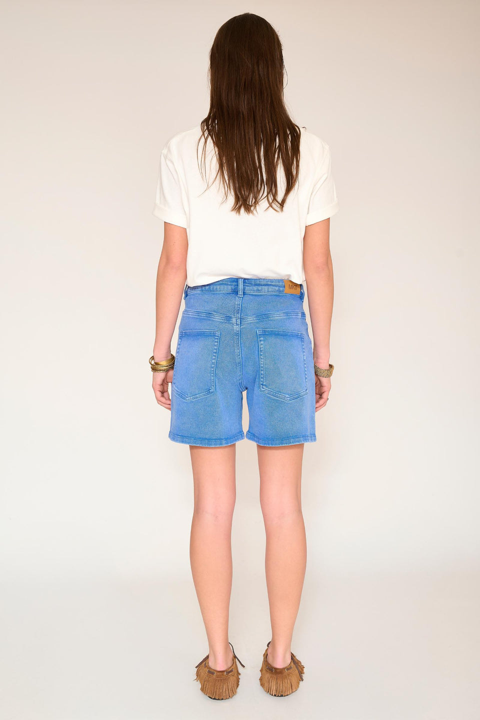 MKT Studio- Pola Pacific Drill Shorts in Klein