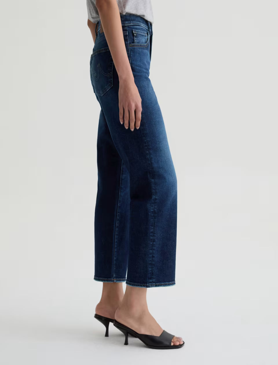 AG Jeans- Brinley Mid Rise Crop in Outspoken