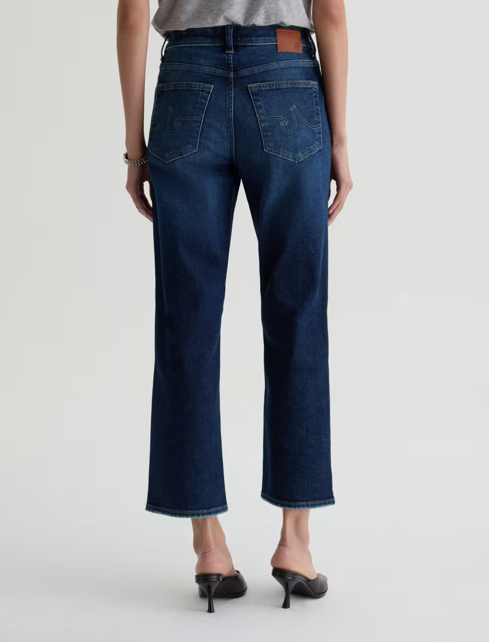 AG Jeans- Brinley Mid Rise Crop in Outspoken