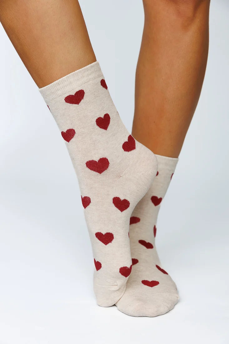 LIMLIM- Super Soft Heart Socks