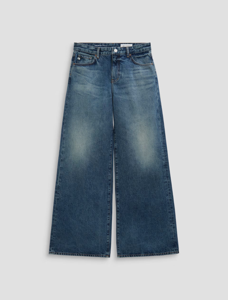 AG Jeans- Saige Mid Rise Wide Leg in Nostalgia
