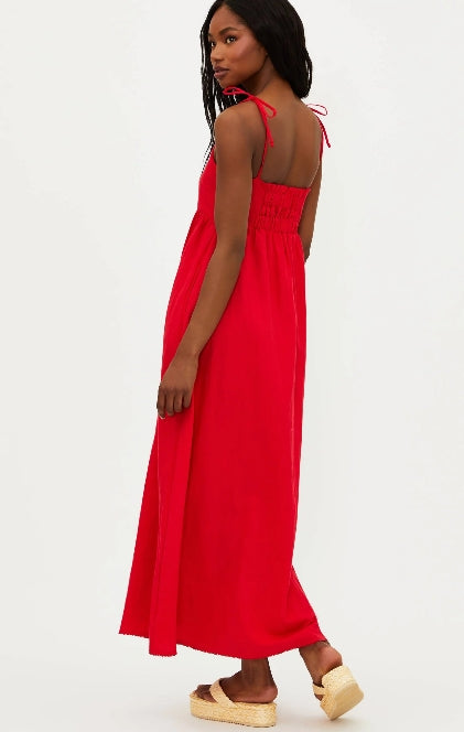 Beach Riot- Valory Linen Maxi Dress