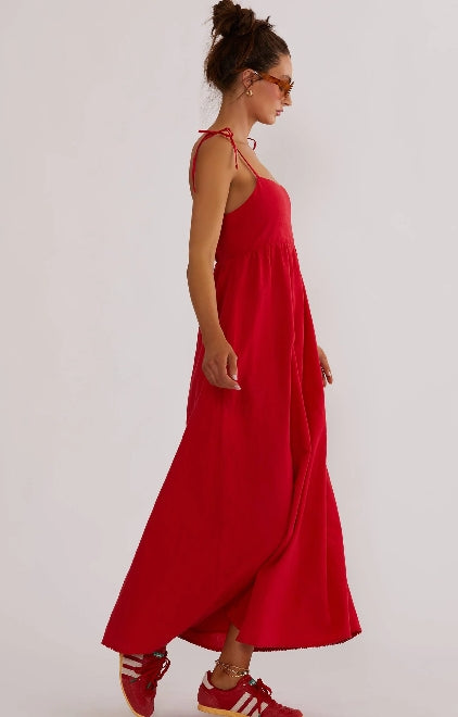 Beach Riot- Valory Linen Maxi Dress