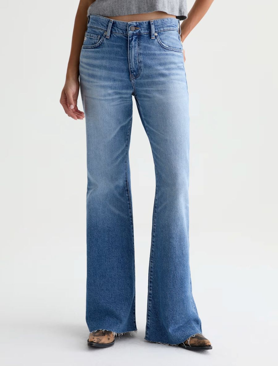 AG jeans- Georgia Relaxed Flare in 17 Years Duet